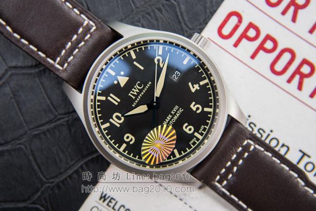 IWC手錶 萬國馬克十八飛行員傳承系列 IW327006腕表 萬國自動機械男士表  hds1758